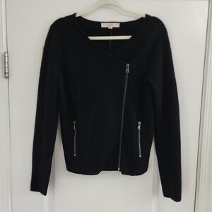 LOFT Charcoal Knit Sweater
